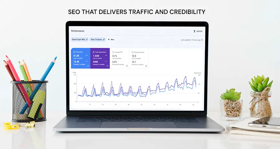 SEO Delivers Organic Traffic - Webboombaa 